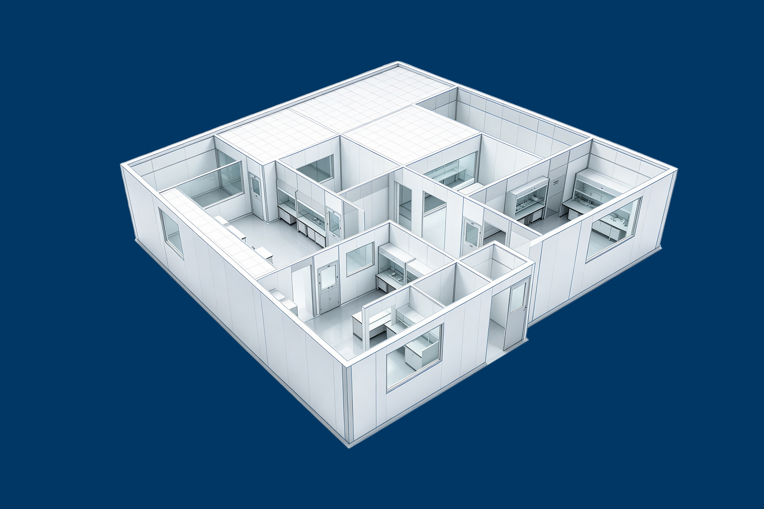 Turn‑key Modular Clean Laboratory Complete Delivery
