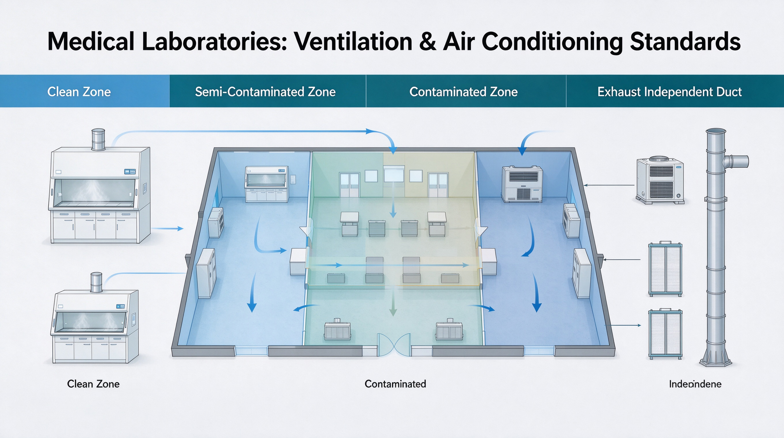 Medical Laboratories | Ventilation & Air Conditioning Standards in Architectural Design